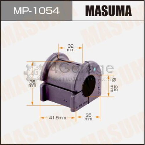 MASUMA MP1054 Втулка стабилизатора MASUMA /front /COROLLA/ NZE124, ZZE124 [уп.2]