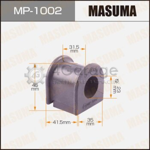 MASUMA MP1002 Втулка стабилизатора MASUMA /front /AVENSIS/ AZT25# [уп.2]