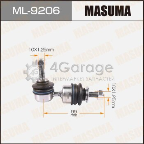 MASUMA ML9206 Стойка стабилизатора (линк) MASUMA rear MAZDA3/ BK 03-