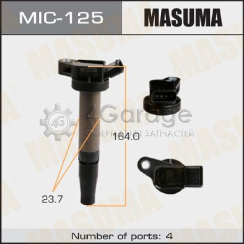 MASUMA MIC125 Катушка зажигания MASUMA, HIGHLANDER, RX350 / 2GRFKS