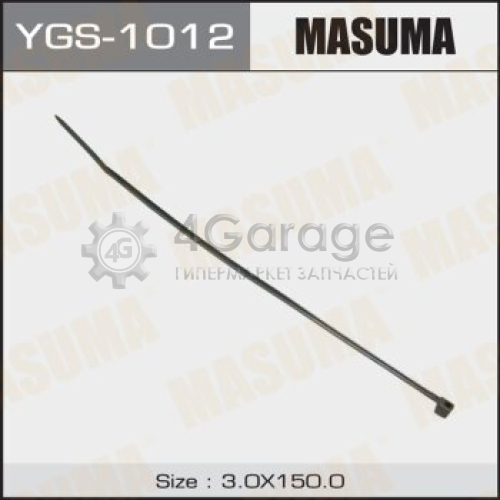 Хомут пластиковый MASUMA черный 3х150 (уп.100шт) MASUMA YGS1012 в Нижнем Новгороде