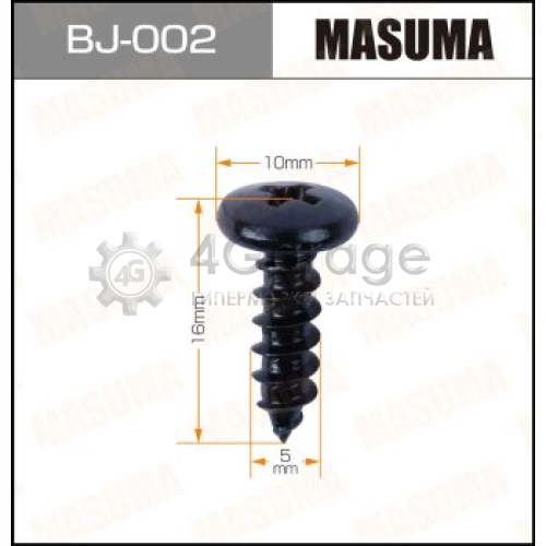 MASUMA BJ002 Саморез MASUMA 5x16мм набор 12шт