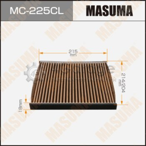 Салонный фильтр AC-102 MASUMA угольный (1/40) MASUMA MC225CL в Ростове-на-Дону