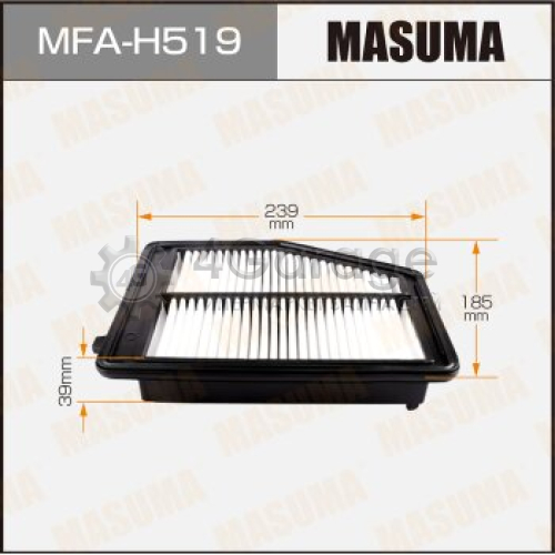 MASUMA MFAH519 Воздушный фильтр A28002 MASUMA HONDA/ CIVIC/ FB8 2012- (1/40)