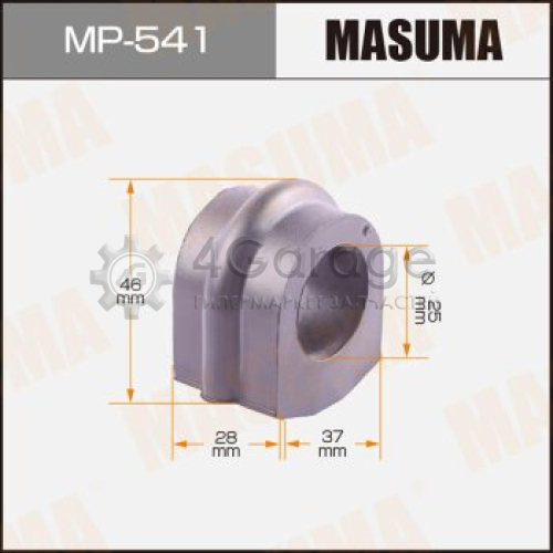 MASUMA MP541 Втулка стабилизатора MASUMA /front/ Vanette C24 [уп.2]