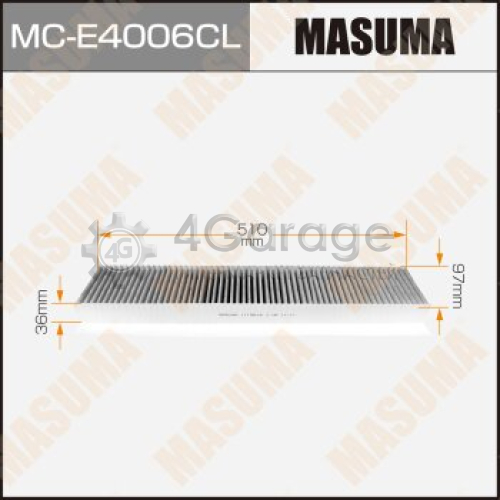 MASUMA MCE4006CL Салонный фильтр AC0036 MASUMA угольный FORD/ MONDEO/ V1800, V2000, V2200, V2500 00-07 (1/40)