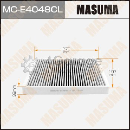 MASUMA MCE4048CL Салонный фильтр AC0150C MASUMA угольный PEUGEOT/ 407/ V1600, V2200 04- (1/40)