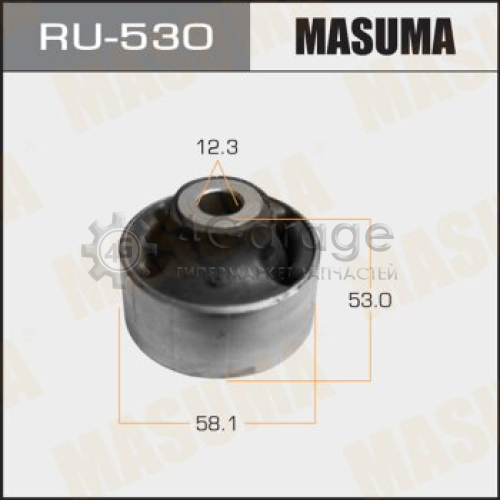 MASUMA RU530 Сайлентблок MASUMA X-TRAIL/ T31 front low R