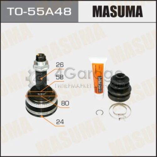 MASUMA TO55A48 ШРУС MASUMA 24x58x26x48 (1/6)