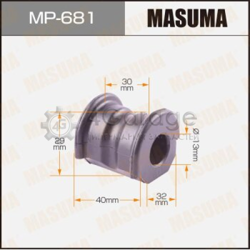 Втулка стабилизатора MASUMA /front/ LITEACE / CR3#, SR4# [уп.2] MASUMA MP681 в Ростове-на-Дону