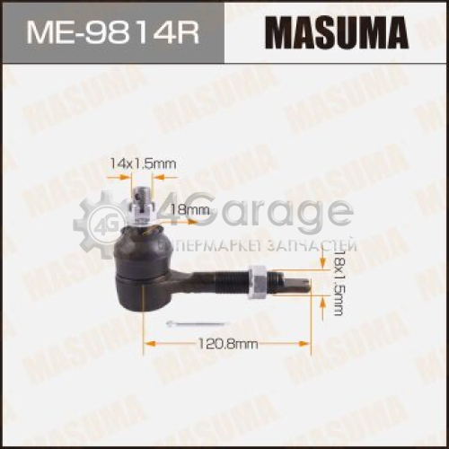 MASUMA ME9814R Наконечник MASUMA AVENSIS AZT25# RH часть тяги rear