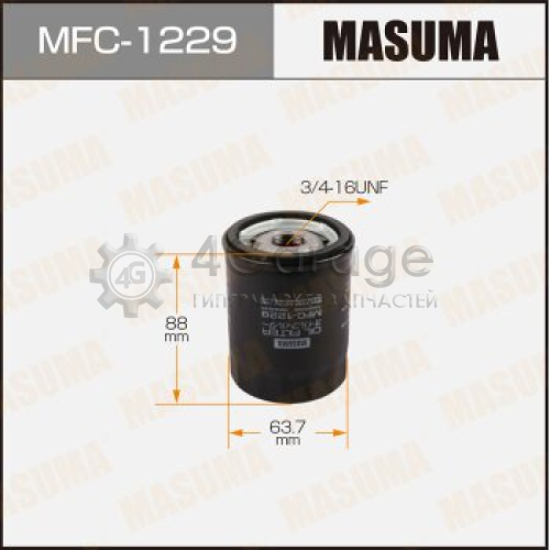 MASUMA MFC1229 Масляный фильтр C-218 MASUMA в Красноярске