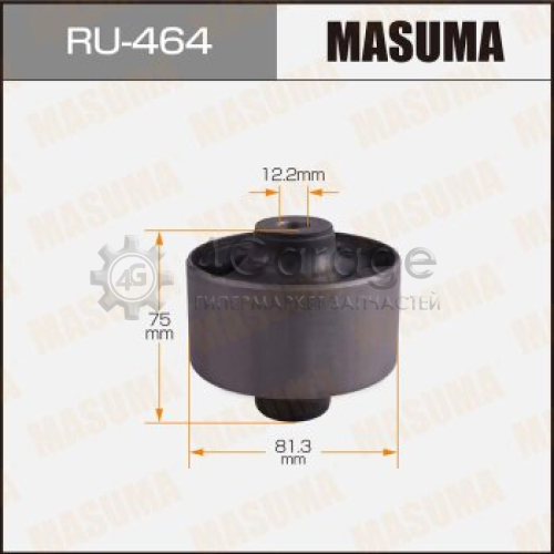 MASUMA RU464 Сайлентблок MASUMA AIRTREK/ CU2W, CU4W, CU5W FF