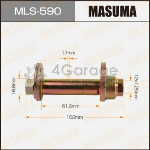 Болт эксцентрик MASUMA комплект. Toyota MASUMA MLS590 в Нижнем Новгороде