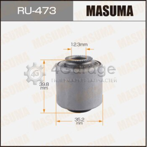 MASUMA RU473 Сайлентблок MASUMA RAV4/ ACA3# rear