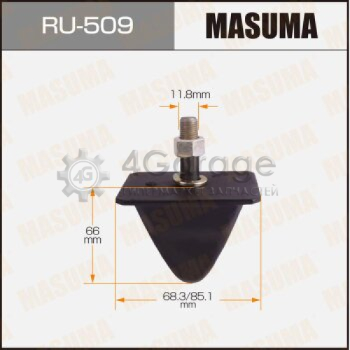 MASUMA RU509 Сайлентблок MASUMA Pajero /V64W, V65W, V68W rear up