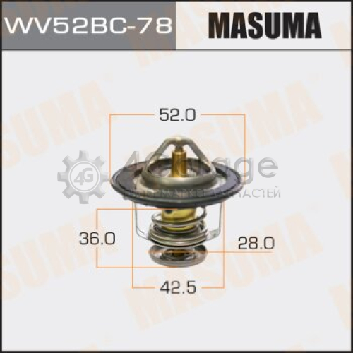 MASUMA WV52BC78 Термостат MASUMA WV52BC-78 в Красноярске