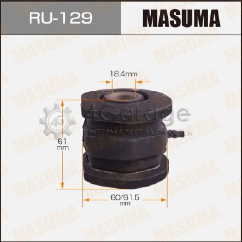 MASUMA RU129 Сайлентблок MASUMA CRV... front low