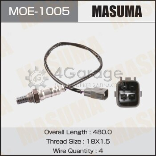 Датчик кислородный MASUMA, COROLLA, PREMIO / 3ZZFE, 1ZZFE MASUMA MOE1005 в Нижнем Новгороде