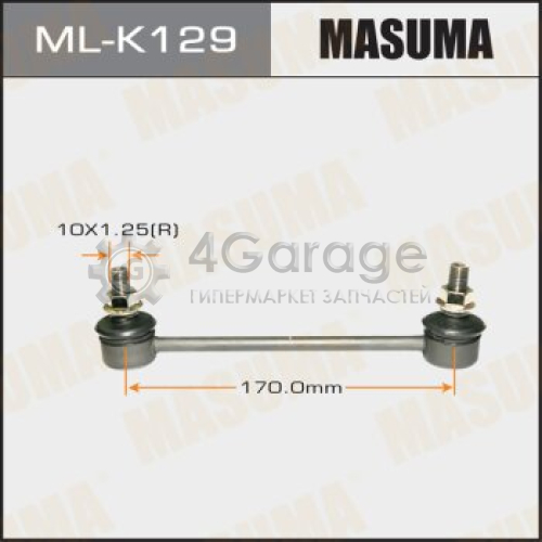 MASUMA MLK129 Стойка стабилизатора (линк) MASUMA rear HYUNDAI, KIA в Красноярске
