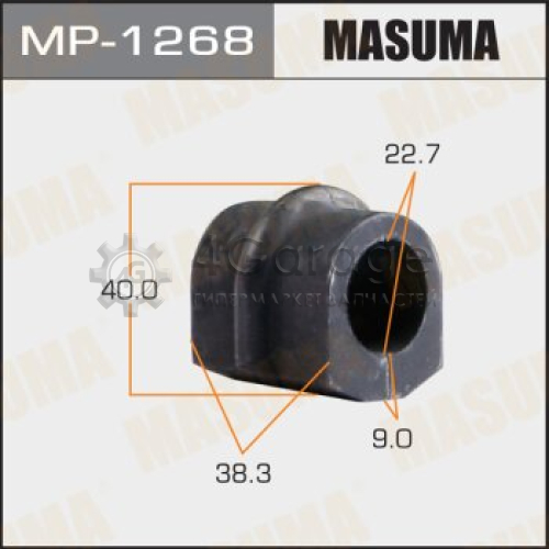 MASUMA MP1268 Втулка стабилизатора MASUMA /rear/ PRIMERA/ QP12, WHP12 [уп.2]