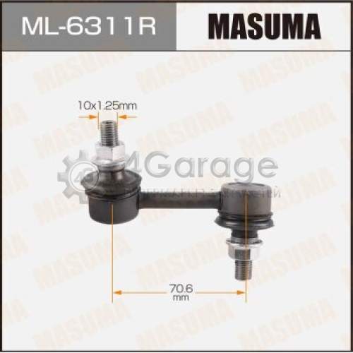 MASUMA ML6311R Стойка стабилизатора (линк) MASUMA front RH ACCORD/ CL7 04-05 в Красноярске