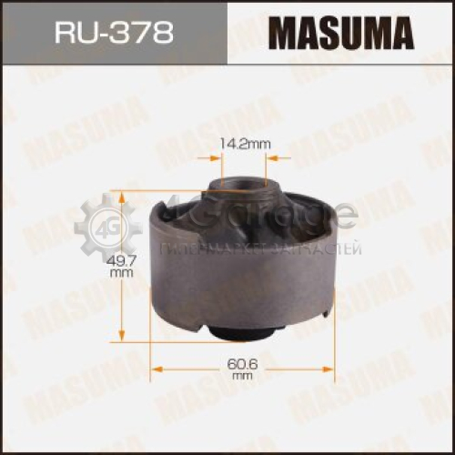 MASUMA RU378 Сайлентблок MASUMA Harrier /##U1#/ front