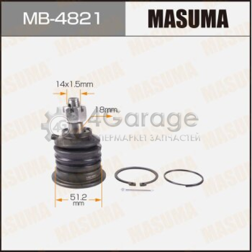 MASUMA MB4821 Шаровая опора MASUMA front up DATSUN/ #D22