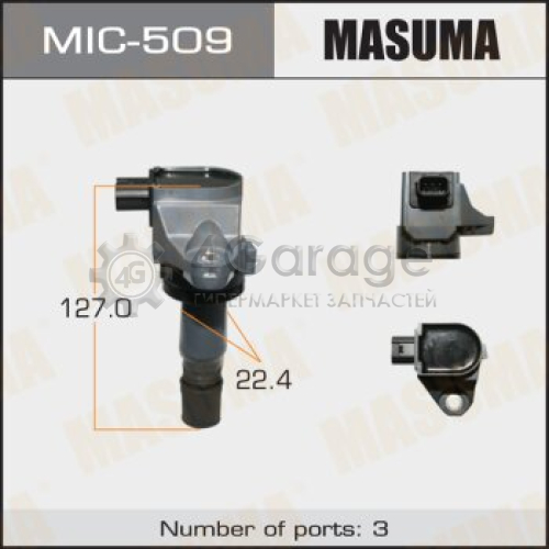 MASUMA MIC509 Катушка зажигания MASUMA, CR-V / R20A