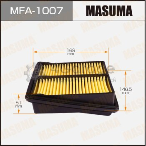 MASUMA MFA1007 Воздушный фильтр A-884V MASUMA (1/40)