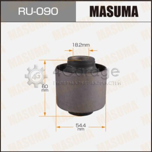 MASUMA RU090 Сайлентблок MASUMA Land Cruiser /##J8#/ front лыжа R