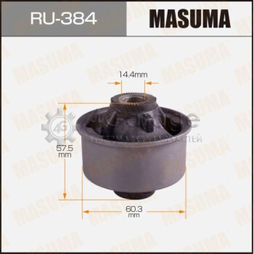 MASUMA RU384 Сайлентблок MASUMA Opa /#CT1#/, Prius /NHW11/, Vista Ardeo /##V5#/