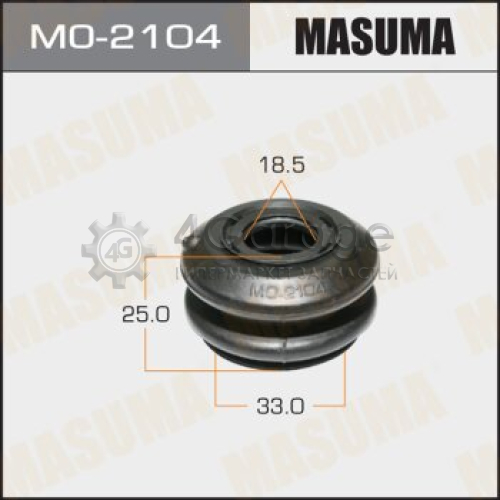 MASUMA MO2104 Шаровой пыльник MASUMA 18,5х33х25