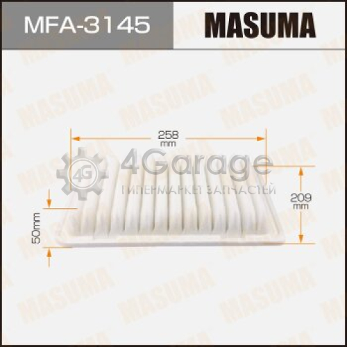 MASUMA MFA3145 Воздушный фильтр A-3022 MASUMA (1/40)