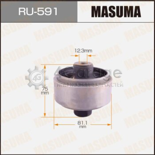 MASUMA RU591 Сайлентблок MASUMA OUTLANDER/ CU2W, CU5W rear