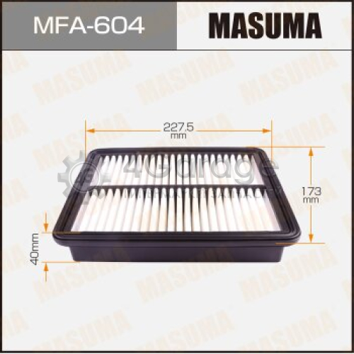 MASUMA MFA604 Воздушный фильтр A-481 MASUMA (1/40)