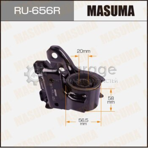 MASUMA RU656R Сайлентблок MASUMA CR-V front low RH