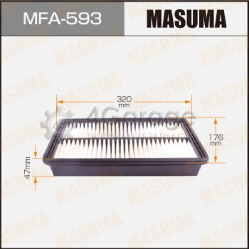 MASUMA MFA593 Воздушный фильтр A-470 MASUMA (1/40)