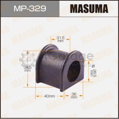 MASUMA MP329 Втулка стабилизатора MASUMA /front/ Mark II, Chaser, Cresta ##X9# [уп.2]