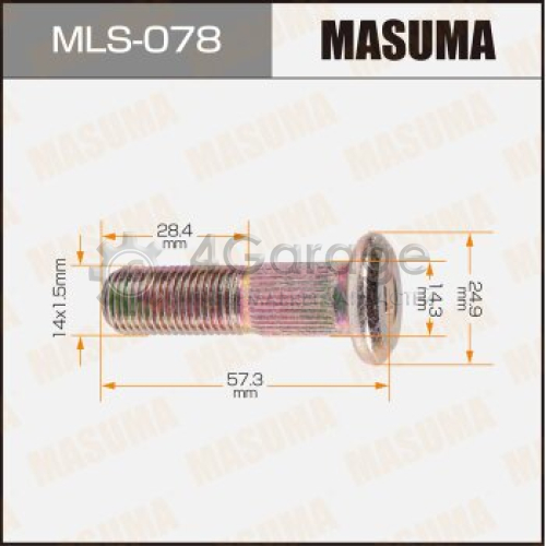 Шпилька для грузовика MASUMA OEM_40223-J0101 Nissan MASUMA MLS078 в Нижнем Новгороде