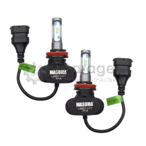 Лампы светодиодные Masuma LED H11 6000K 4000Lm PGJ19-2, Комплект 2шт MASUMA L620 в Нижнем Новгороде