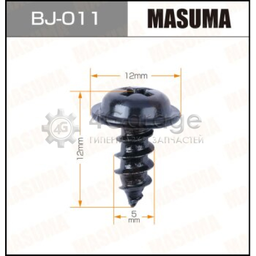 MASUMA BJ011 Саморез MASUMA 5x12мм набор 15шт