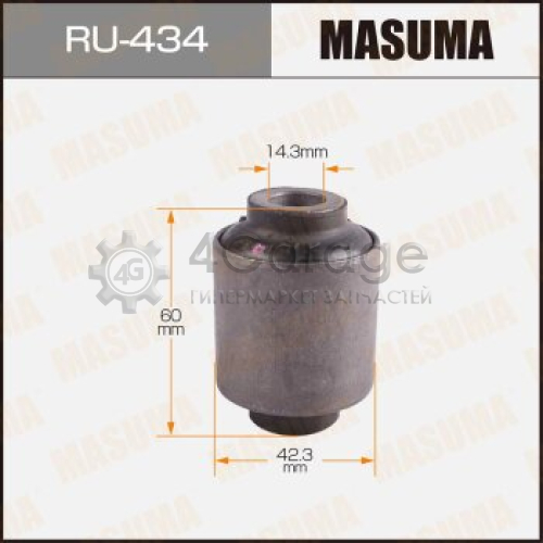 MASUMA RU434 Сайлентблок MASUMA Elgrand /E51/ front low