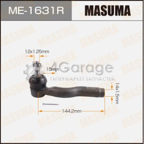 MASUMA ME1631R Наконечник рулевой тяги MASUMA ATENZA/GGEP RH