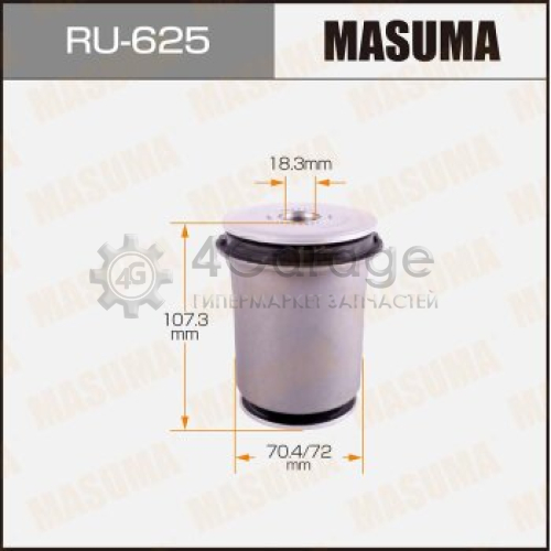 MASUMA RU625 Сайлентблок MASUMA LAND CRUISER/ UZJ200 front low R