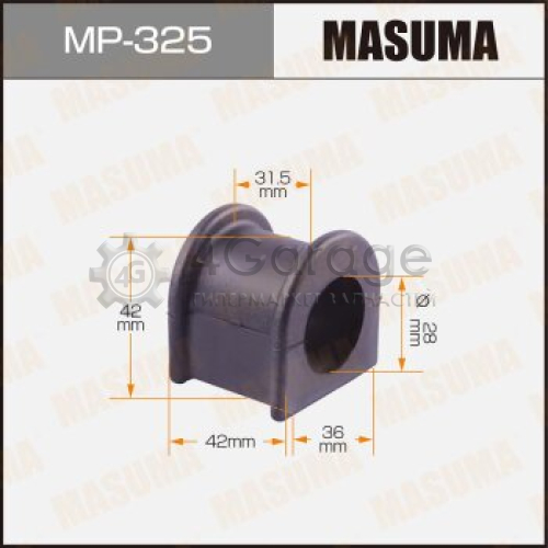 Втулка стабилизатора MASUMA /front/ LiteAce Noah, TownAce Noah CR5#, SR50 [уп.2] MASUMA MP325 в Нижнем Новгороде