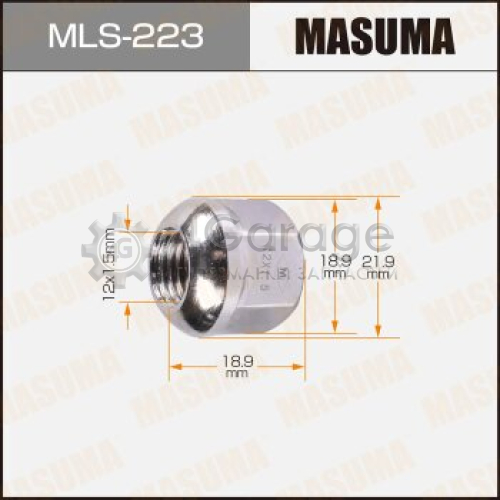 Гайка MASUMA Honda MASUMA MLS223 в Нижнем Новгороде