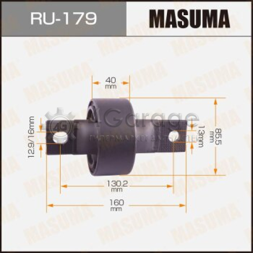 MASUMA RU179 Сайлентблок MASUMA Civic /EG#/ rear