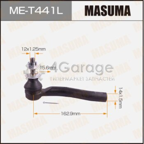 MASUMA MET441L Наконечник рулевой тяги MASUMA PRIUS / NHW20, NHW20L LH