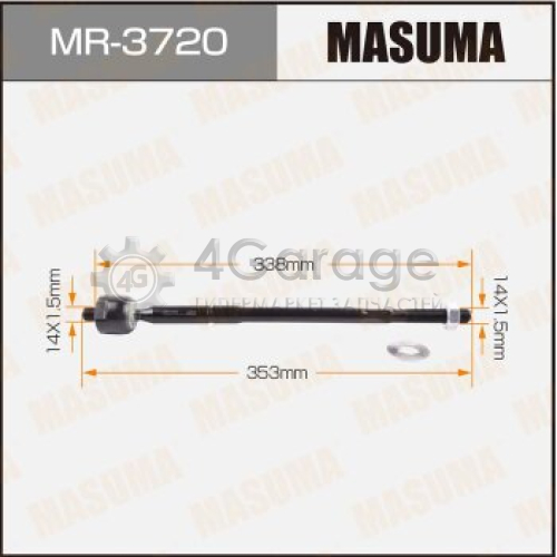 MASUMA MR3720 Рулевая тяга MASUMA CARINA/ ST195